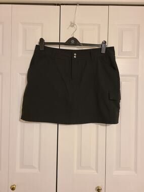 Bimini Bay size 14 women's black fishing skort